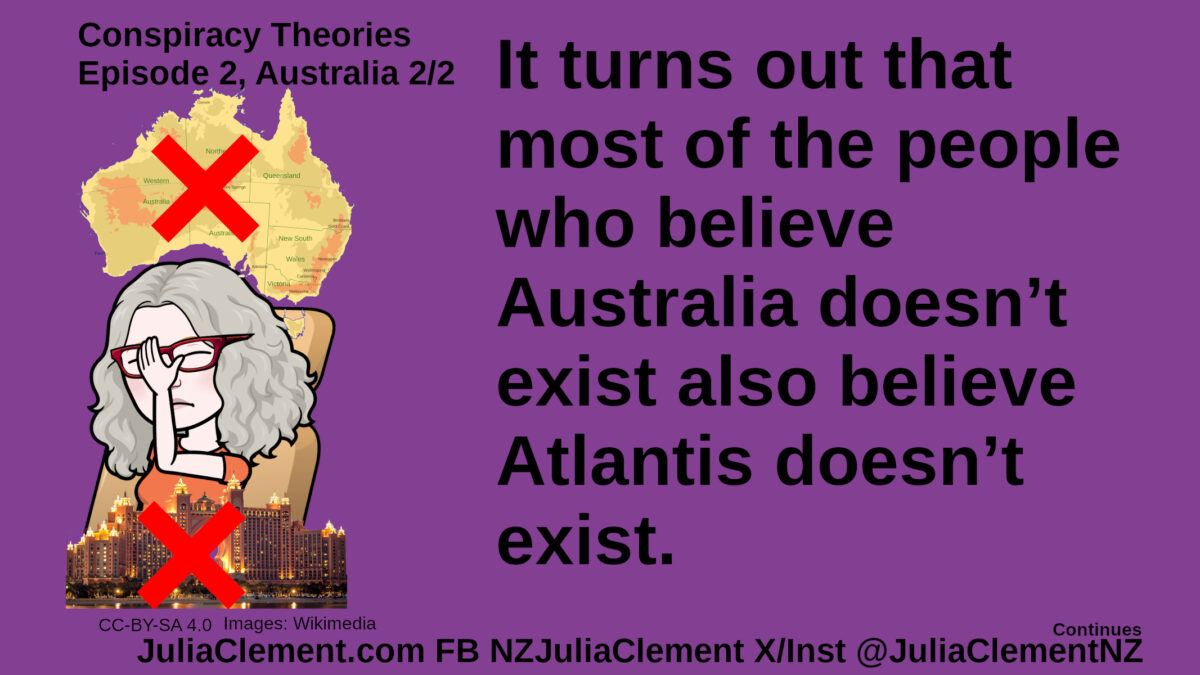 Conspiracy Theories Episode 2, Australia 2/2